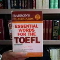 فلش کارت واژه های ضروری بارونز برای تافل (انگلیسی -فارسی) ESSENTIAL WORDS FOR THE TOEFL