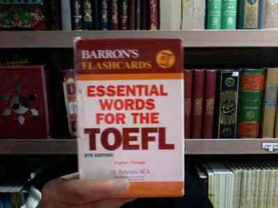 فلش کارت واژه های ضروری بارونز برای تافل (انگلیسی -فارسی) ESSENTIAL WORDS FOR THE TOEFL