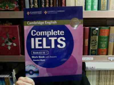 Cambridge English Complete Ielts Bands 6.5-7.5 Work Book With Answers کمبریج اینگلیش ورک بوک