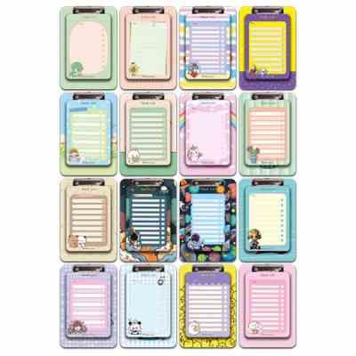 تخته شاسی آ پنج 5 یادداشت دار فانتزی / چک لیست فانتزی