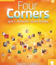 تیچر بوک فور کورنر 1 four corners level 1 teachers edition