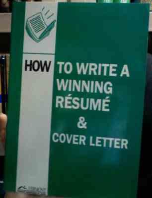 how to write A WINNING RESUME & COVER LETTER هو تو رایت عه وینینگ رزومه (چگونه یک رزومه و نامه برنده
