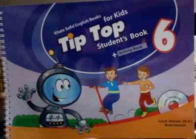 تیپ تاپ فور کیدز 6 tip top for kids (کتاب کار سی دی)