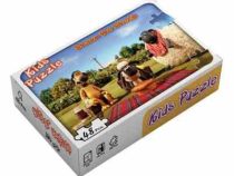 پازل/جورچین 48 تکه 4 سال به بالا سایز 22×32 برف : بره ی ناقلا