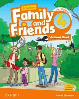 American Family and Friends 4 امریکن فمیلی اند فرندز (کتاب کار سی دی) (ویرایش2)