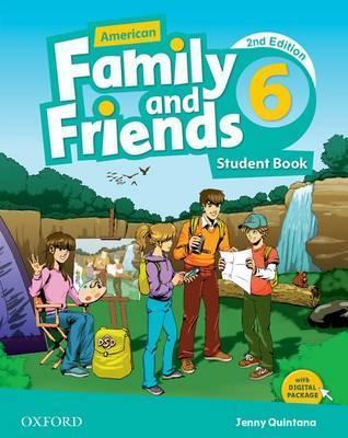 American Family and Friends 6 امریکن فمیلی اند فرندز (کتاب کار سی دی) (ویرایش2)