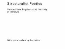 ادبیات از دیدگاه زبان شناسی Structuralist Poetics