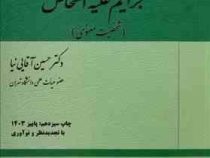 حقوق کیفری اختصاصی 2 : جرایم علیه اشخاص : شخصیت معنوی (حسین آقایی نیا)
