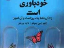 معجزه واقعی خودباوری است: زندگی فقط یک روز است و آن امروز(اتهم امین نموتلو. فائزه پور علی)