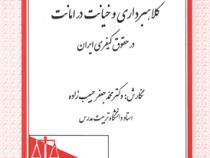 تحلیل جرایم کلاهبرداری و خیانت در امانت در حقوق کیفری ایران (محمد جعفر حبیب زاده)