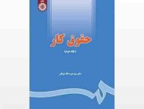 حقوق کار جلد دوم 2 (سید عزت الله عراقی)