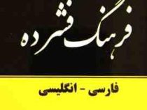 فرهنگ فشرده : فارسی - انگلیسی (مجتبی دولتخواه) بیش از 4000واژه