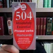 فلش کارت 504 فعل عبارتی کاملا ضروری (45کارت) Absolutely Essential Phrasal verbs