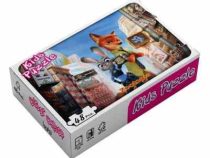 پازل/جورچین 48 تکه 4 سال به بالا سایز 22×32 برف : زوتوپیا