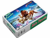 پازل/جورچین 48 تکه 4 سال به بالا سایز 22×32 برف : عصر یخبندان