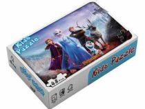 پازل/جورچین 48 تکه 4 سال به بالا سایز 22×32 برف : فروزن
