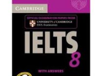 کمبریج اینگلیش آیلتس 8 ویت انسور cambridge english ielts 8