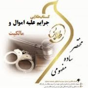 کتاب طلایی نسل سوم جرایم علیه اموال و مالکیت (حسین میرمحمد صادقی)