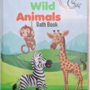 کتاب حمام سایز بزرگ حیوانات wild animals bath book