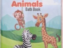 کتاب حمام سایز بزرگ حیوانات wild animals bath book