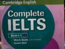 کمپلیت آیلتس ورک بوک 4-5 complete ielts bands